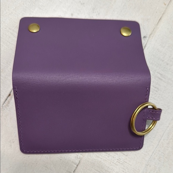 Minor History Purple Card Holder with Gold Details - Picture 3 of 7